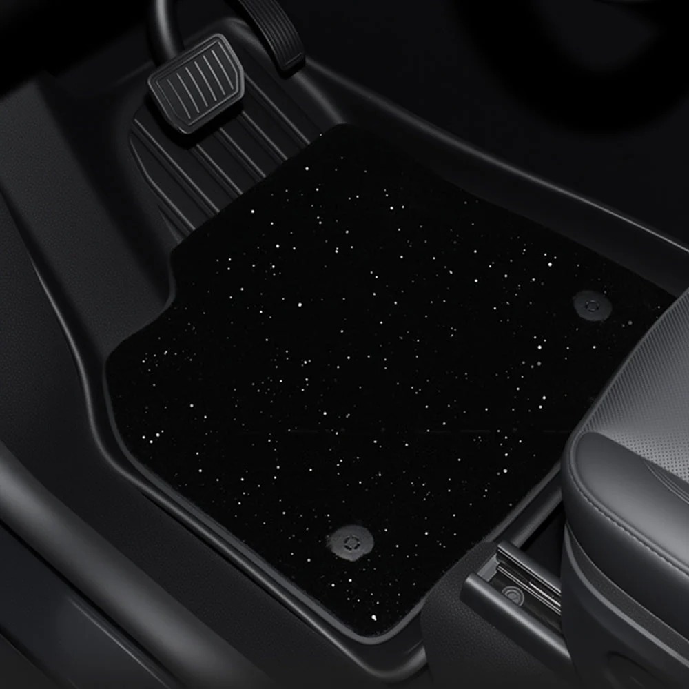 Teslula TPE+Carpet Double Layer Floor Mats for Model Y Juniper