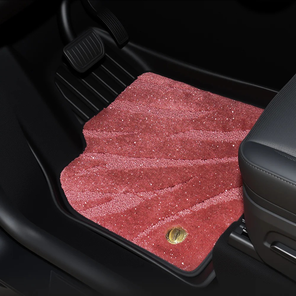 Teslula TPE+Carpet Double Layer Floor Mats for Model Y Juniper