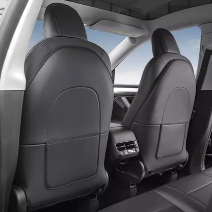 Tesla Seat Back Protectors - Waterproof Kick Mats for Model Y/X/S/3