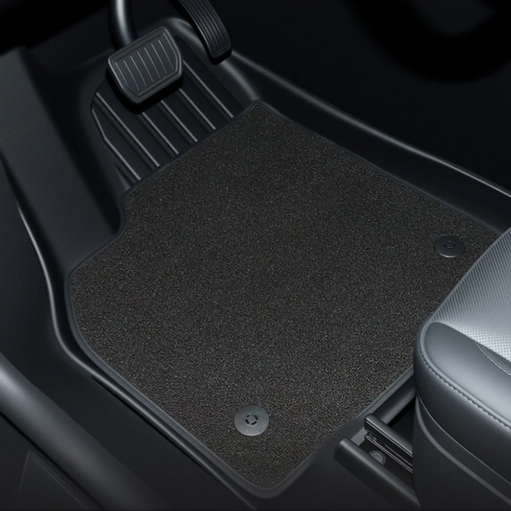 Teslula TPE+Carpet Double Layer Floor Mats for Model Y Juniper