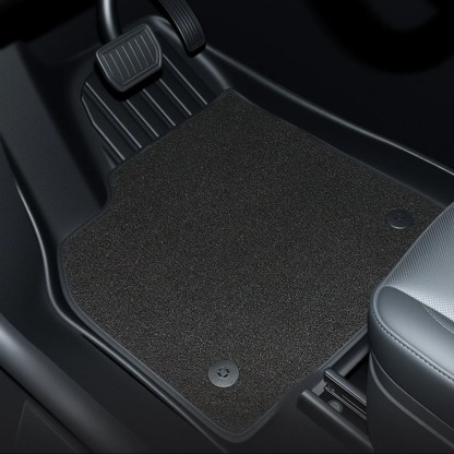Teslula TPE+Carpet Double Layer Floor Mats for Model Y Juniper