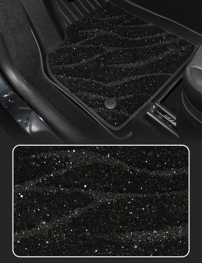 Teslula TPE+Carpet Double Layer Floor Mats for Model Y Juniper