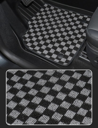 Teslula TPE+Carpet Double Layer Floor Mats for Model Y Juniper