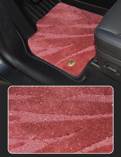 Teslula TPE+Carpet Double Layer Floor Mats for Model Y Juniper