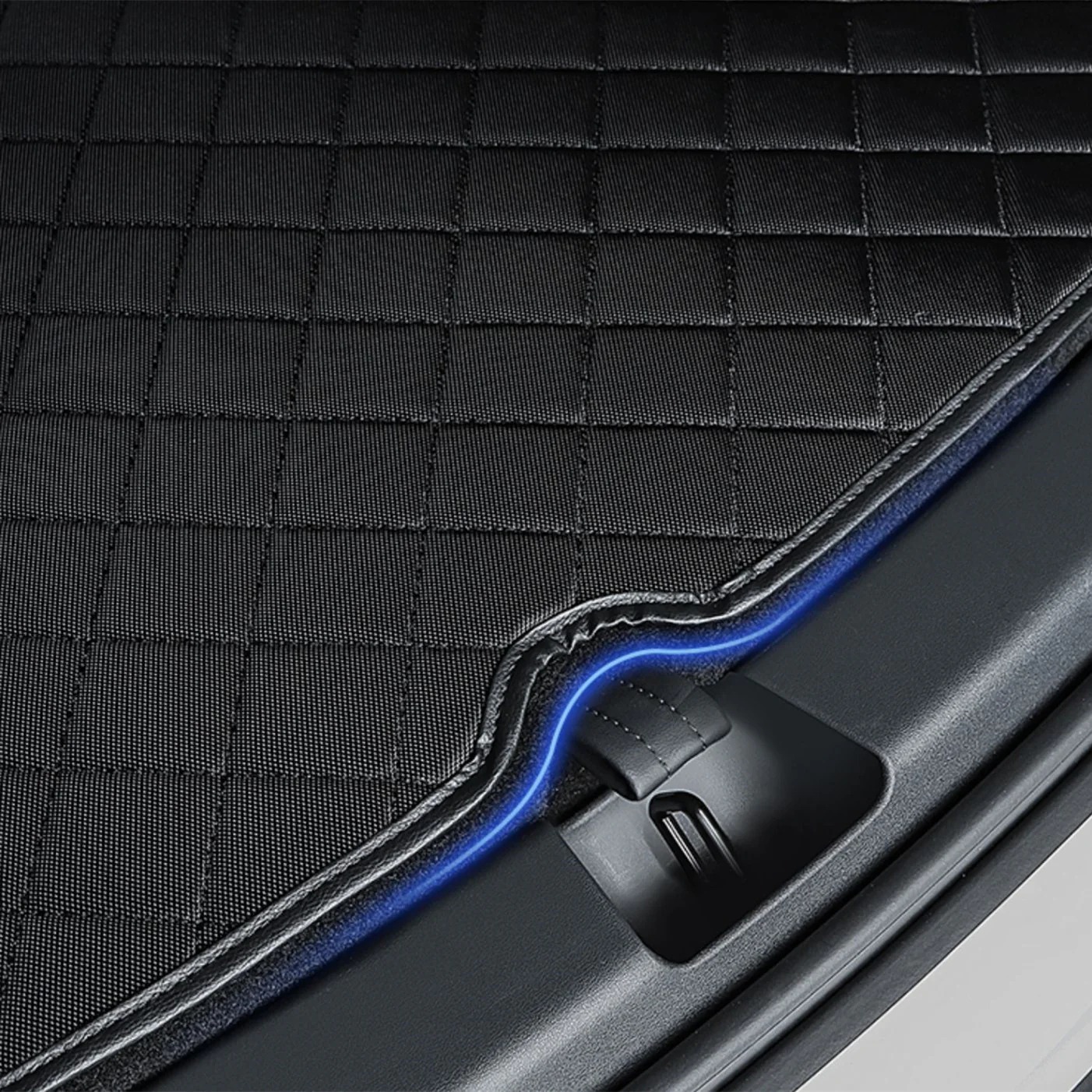 Teslula Trunk Mat Waterproof Car Dog Cover for Tesla Model Y