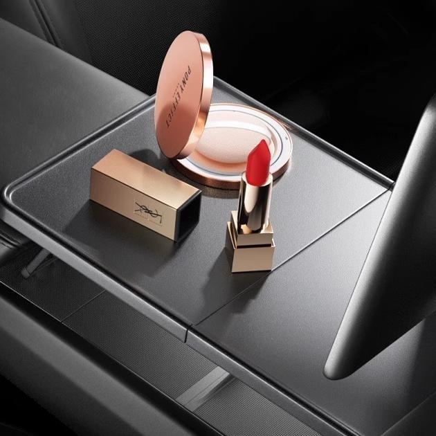 Teslula Center Console Folding Table for Model Y Juniper / Model 3 Highland