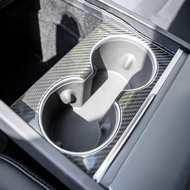 Tesla Model3 Highland Carbon Console:OEM Fit Real Carbon Fiber|Teslula