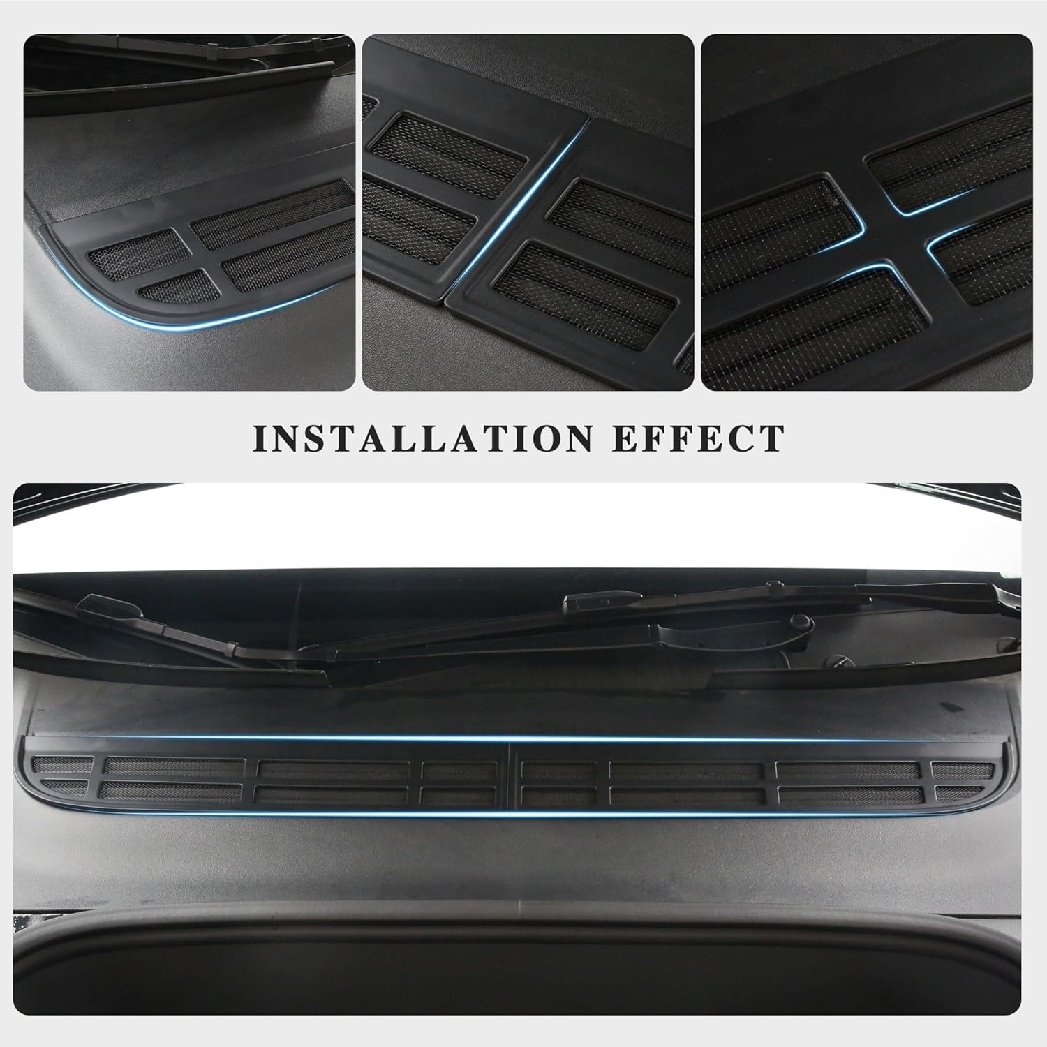 Teslula Air Intake Covers for Model Y Juniper - Debris Protection Set