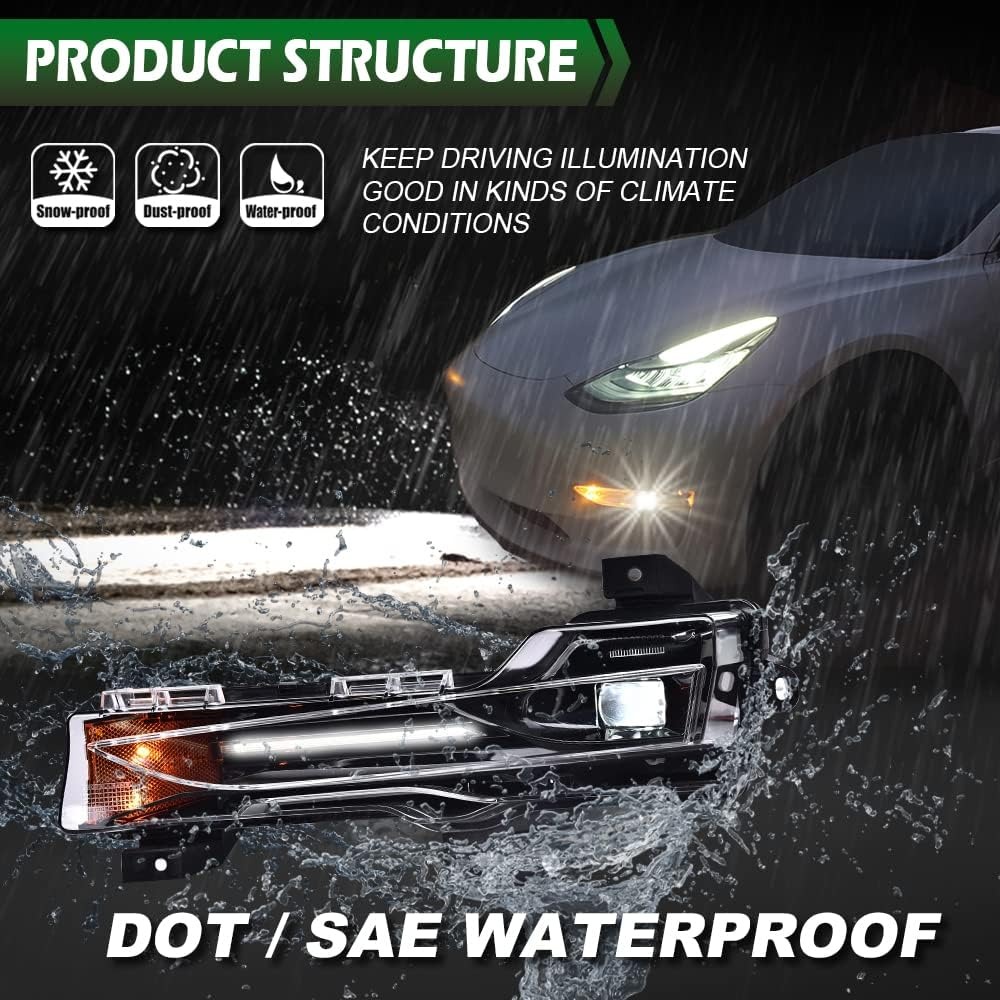 Tesla Model 3/Y Front Bumper Fog Light Replacement (2017-2024) | Teslula