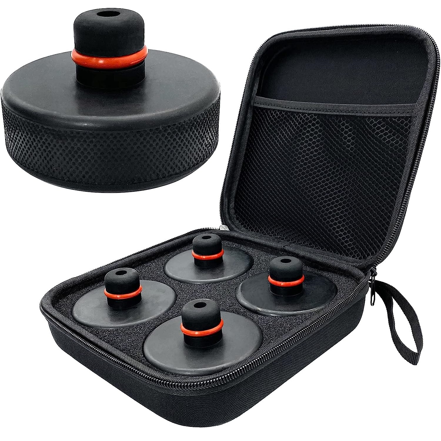 Teslula Jack Pad Adapters for Tesla - Battery Protection Set (4-Pack)