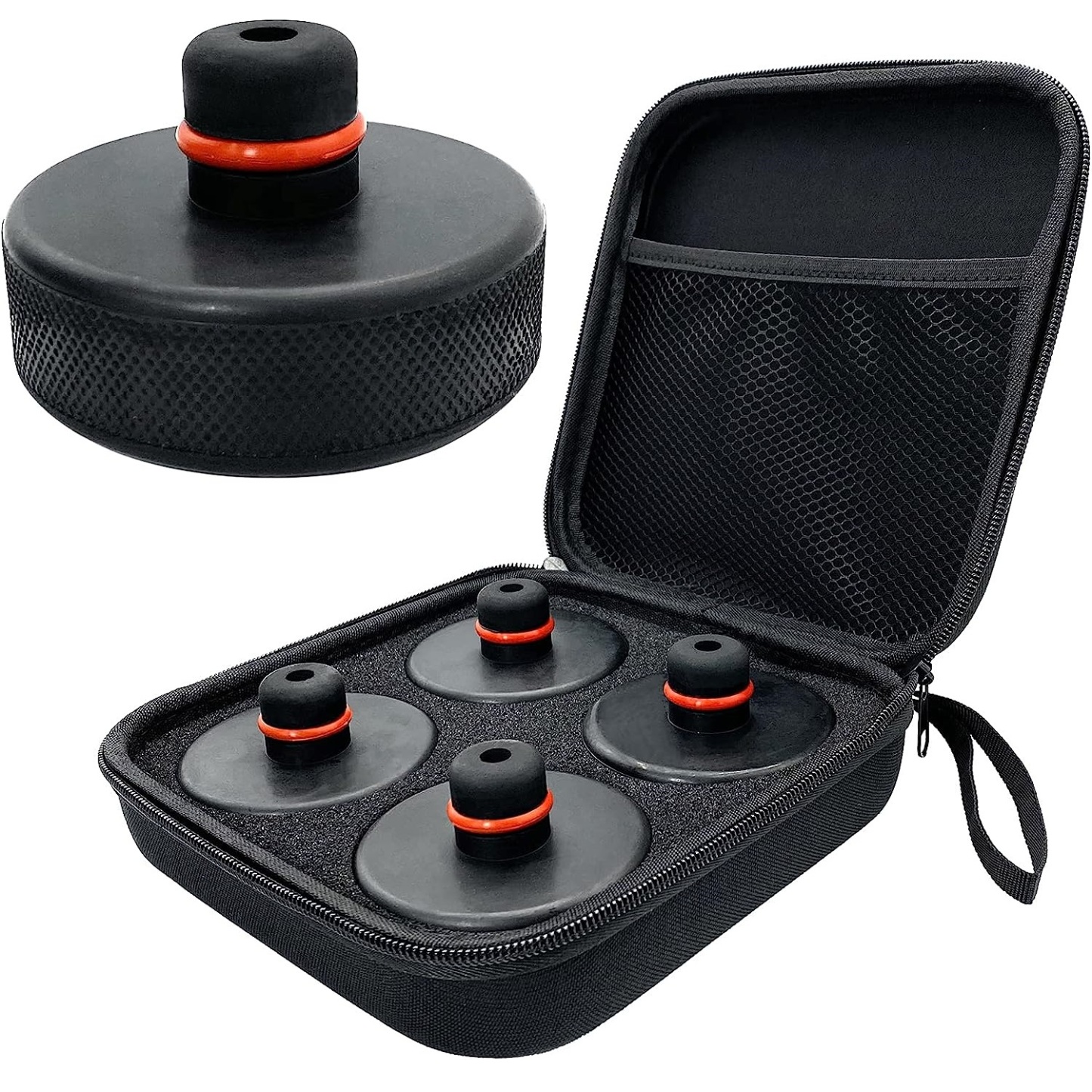 Teslula Jack Pad Adapters for Tesla - Battery Protection Set (4-Pack)