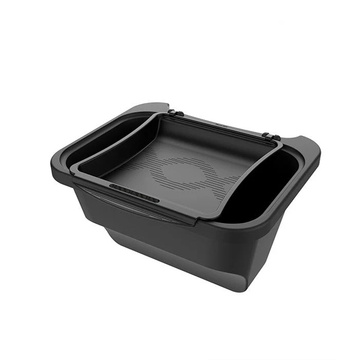 Teslula Center Console Organizer for Model Y Juniper-Storage Expansion