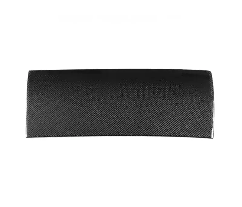 Teslula Carbon Glove Box Cover for Tesla Model 3/Y - Dry Fiber Overlay