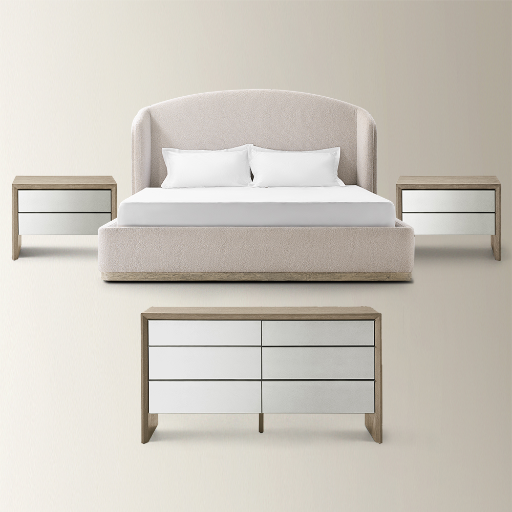 Glimmer Set of 4 Bedroom