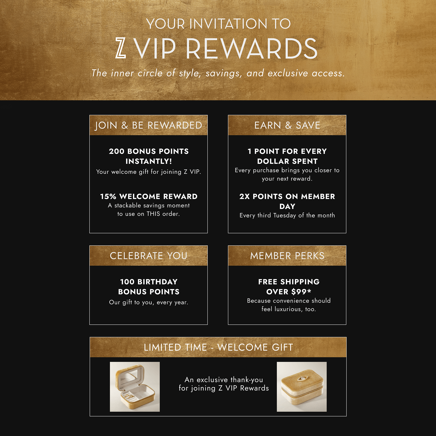 Z VIP Rewards