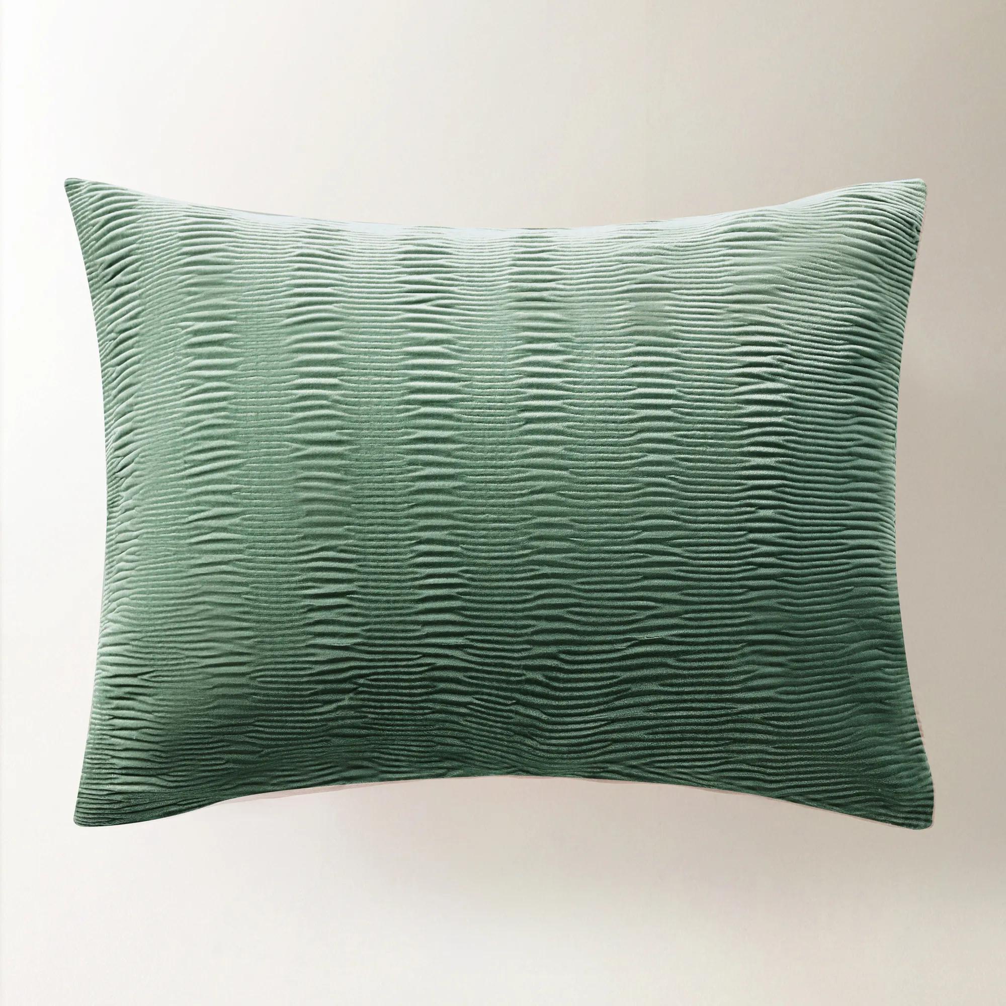 Vera Velvet Bedding Set - Malachite Green