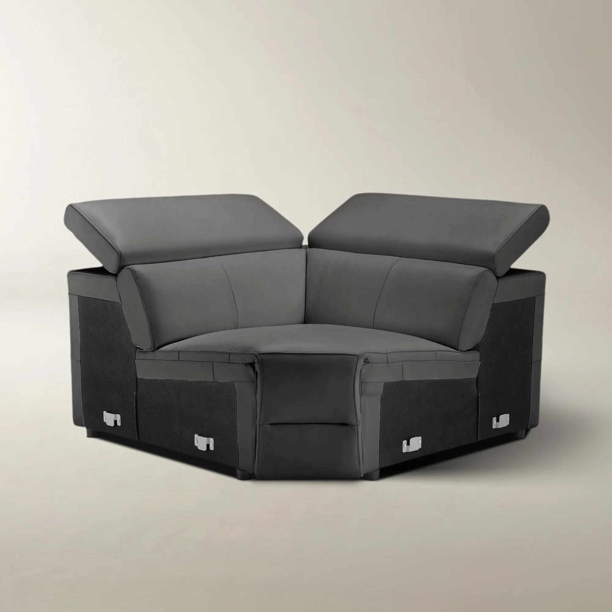 Verona Reclining Leather Sectional