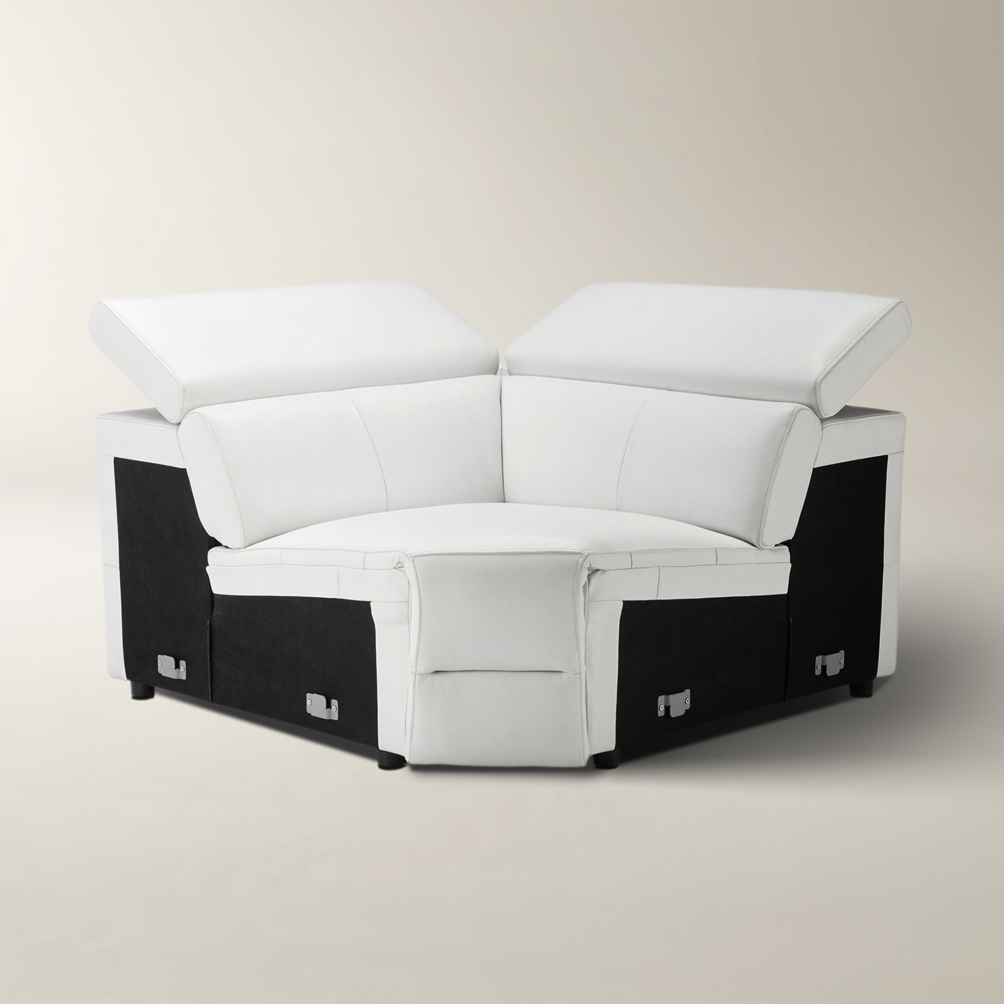 Verona Reclining Leather Sectional Component - Bulid Your Own