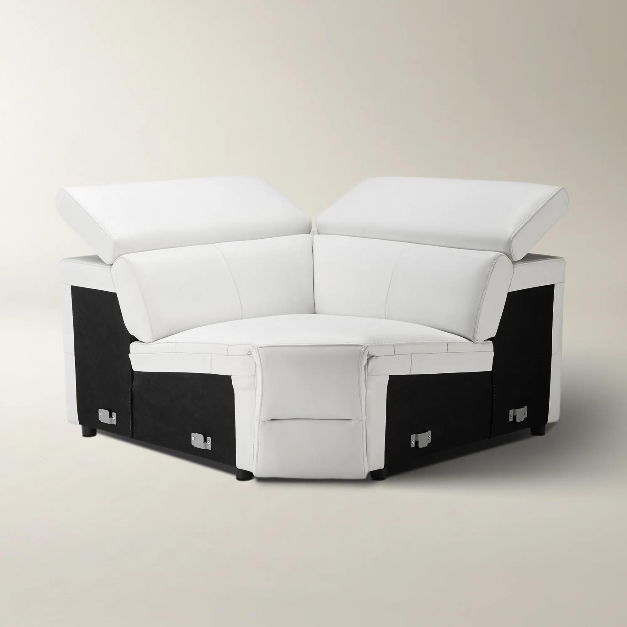 Verona Reclining Leather Sectional