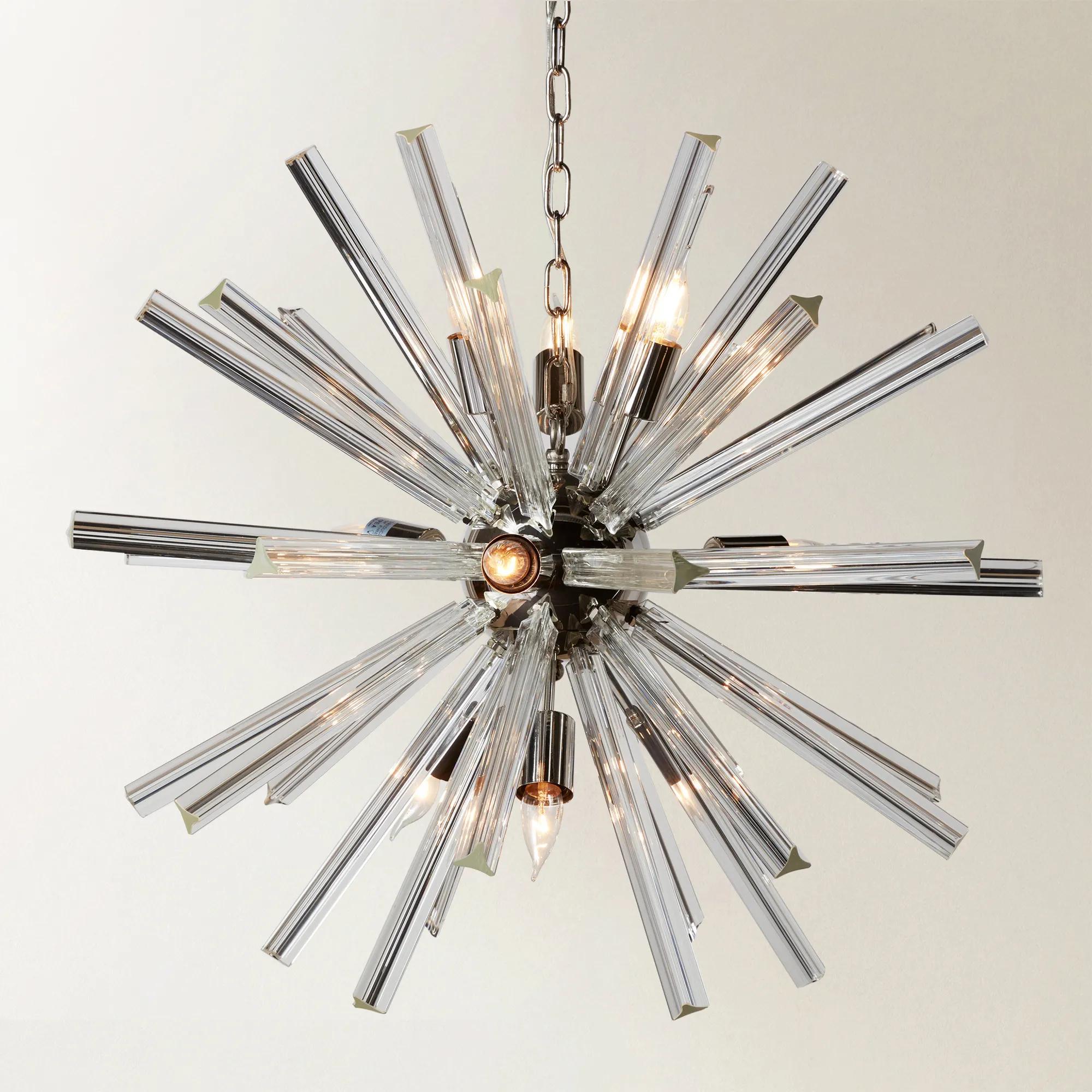 Cora Crystal Taper Holder