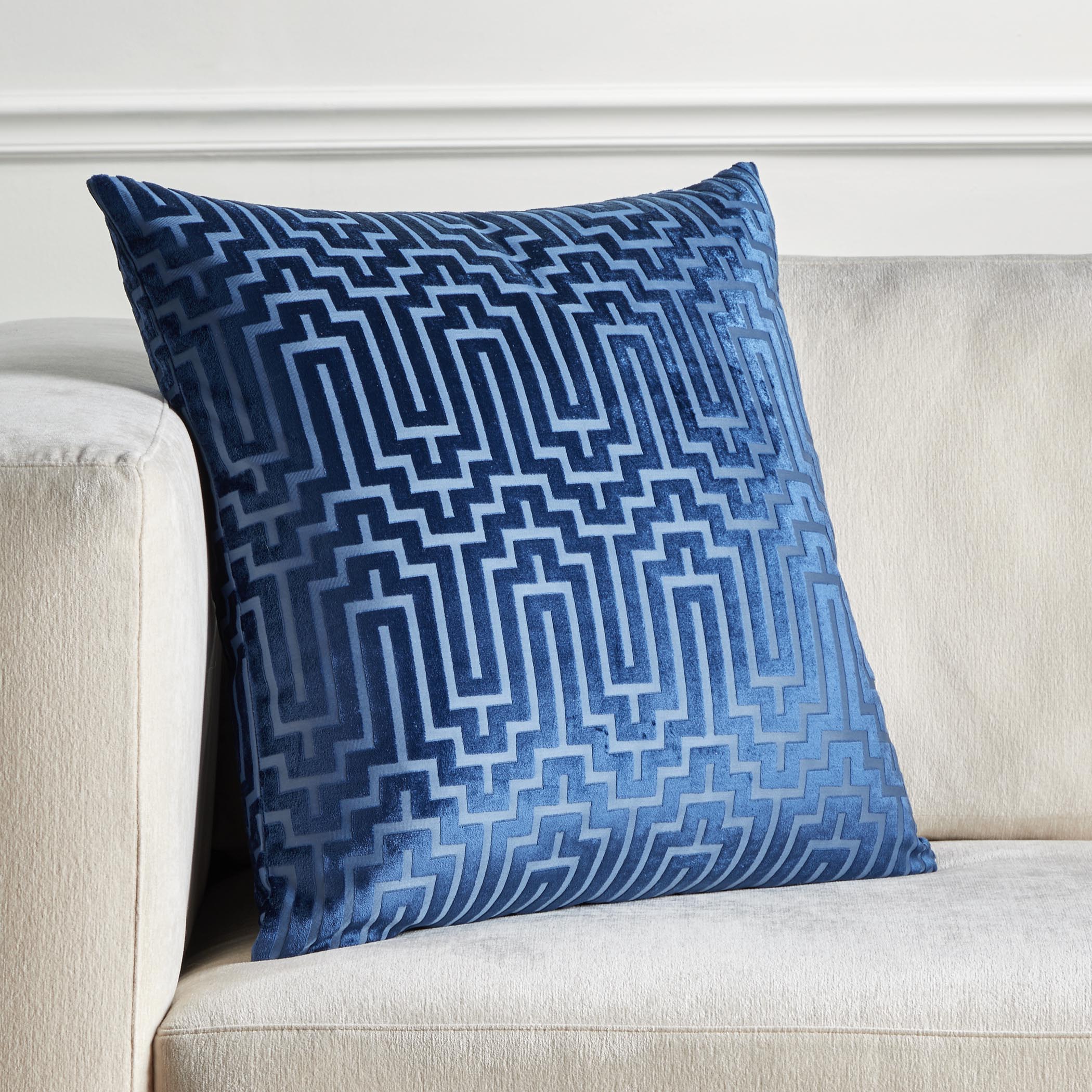 Porter Pillow 24" - Sapphire