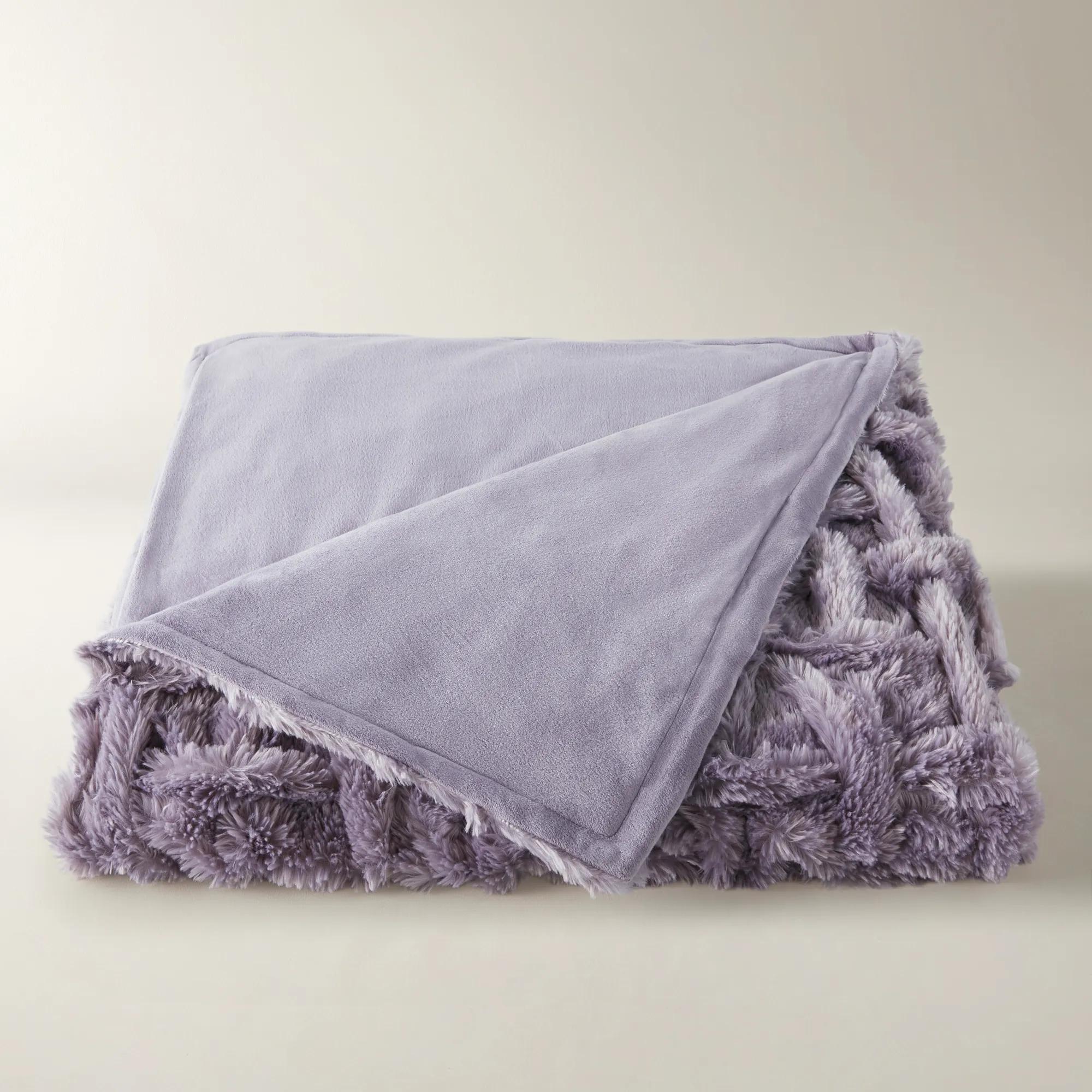 Oslo Throw - Amethyst
