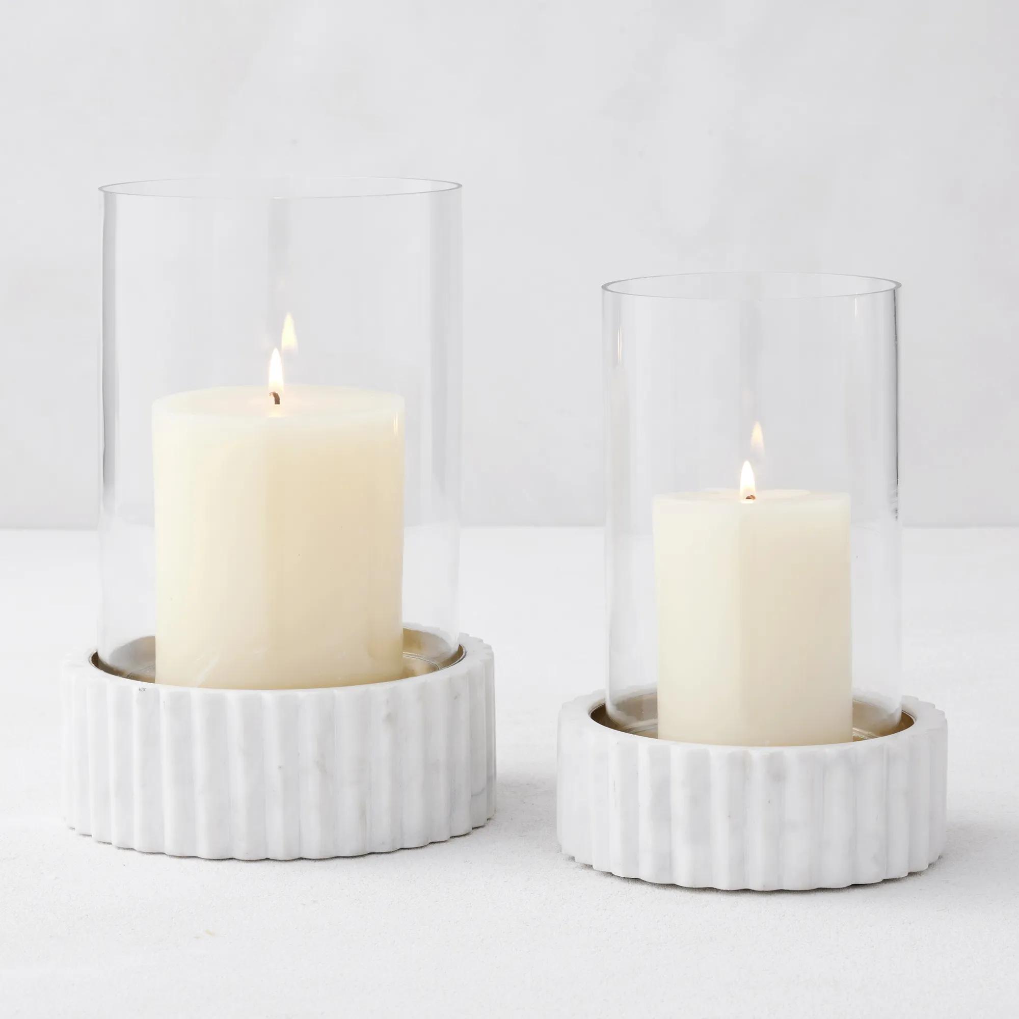 Cora Crystal Taper Holder