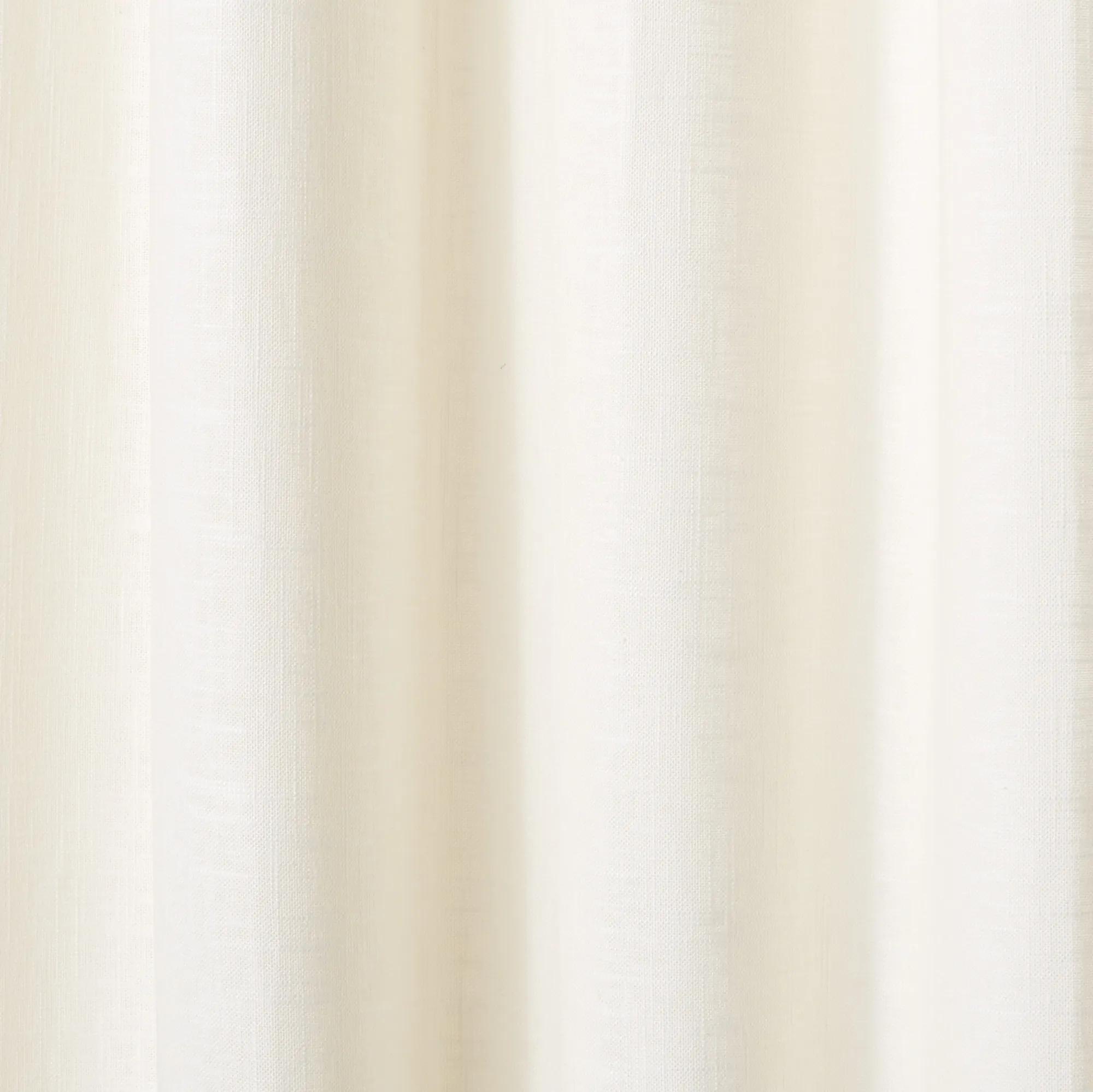 Audrey Linen Ivory Curtain - Custom