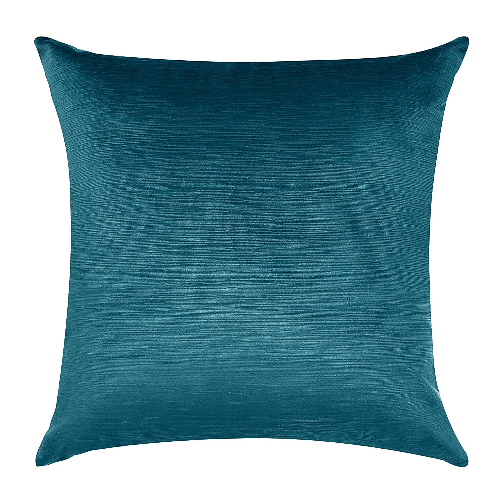 Solid Texture Pillow 20" - Teal