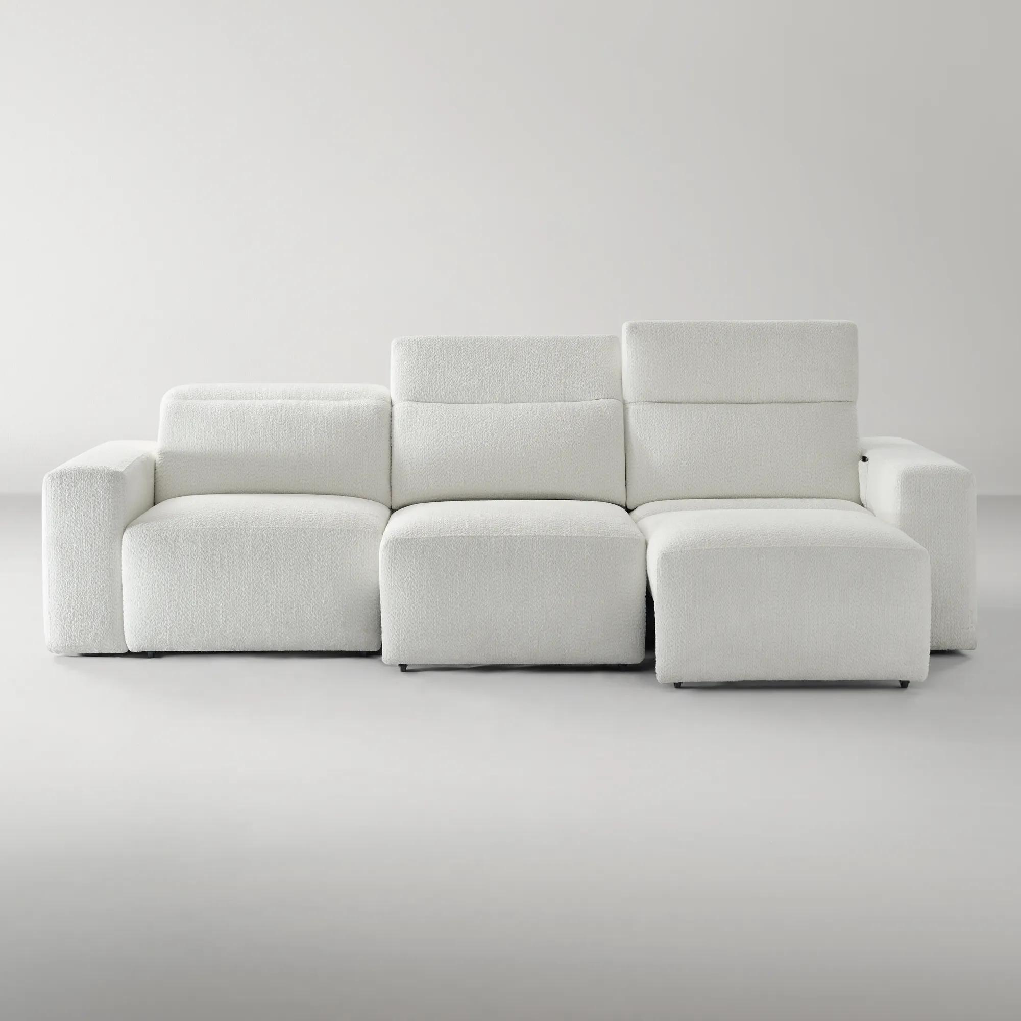 Cairns Motion Sectional - White