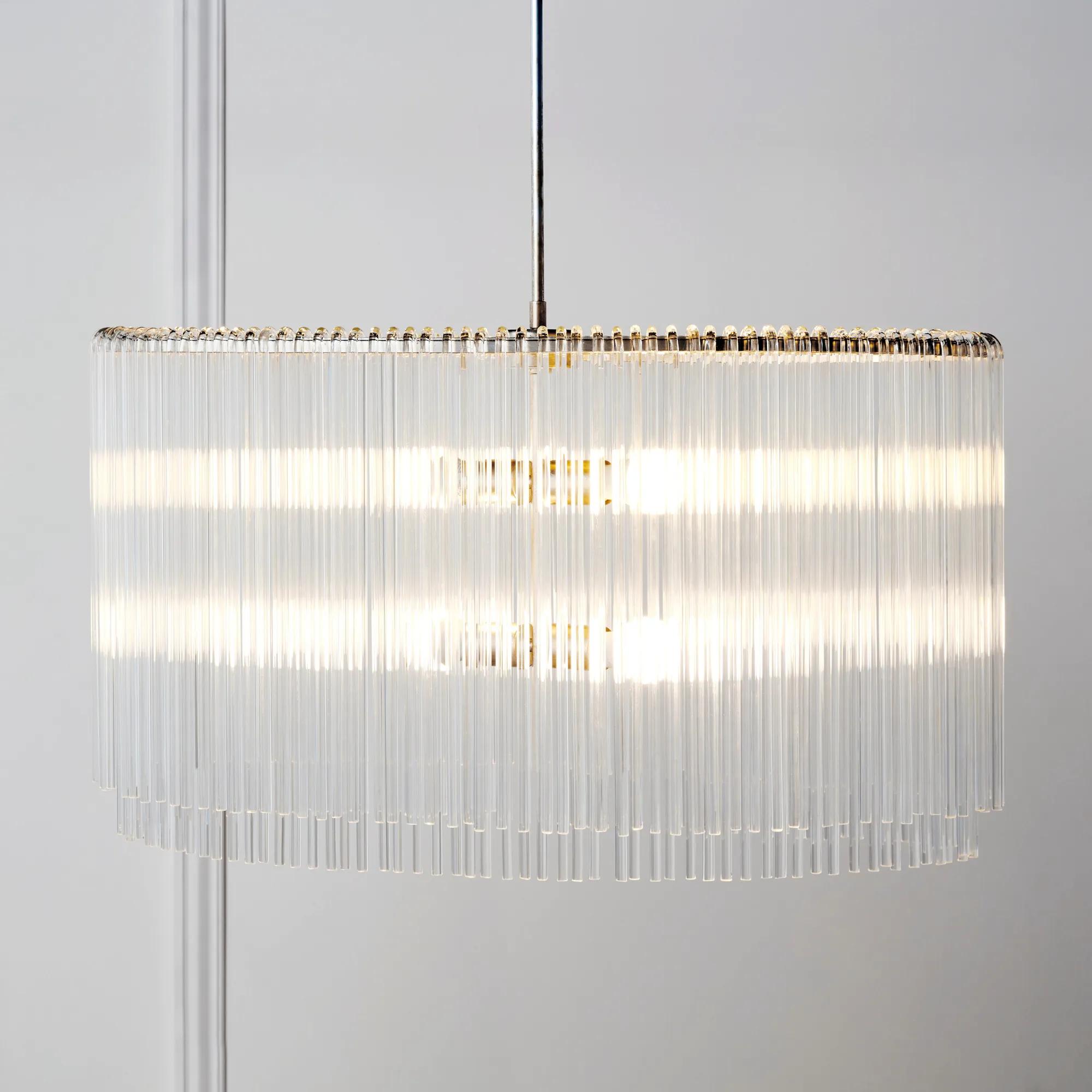 Cora Crystal Taper Holder