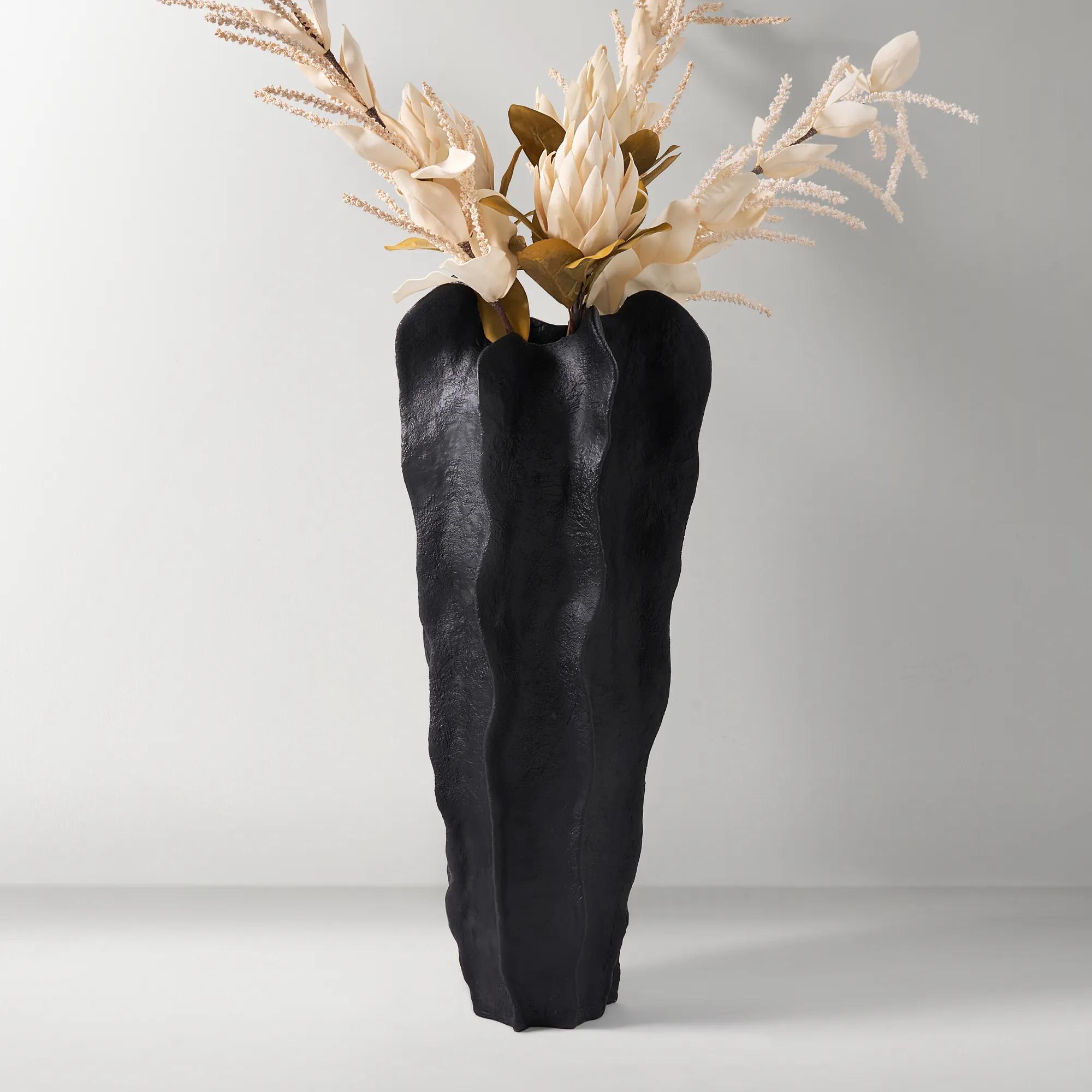 Playa Floor Vase - Black