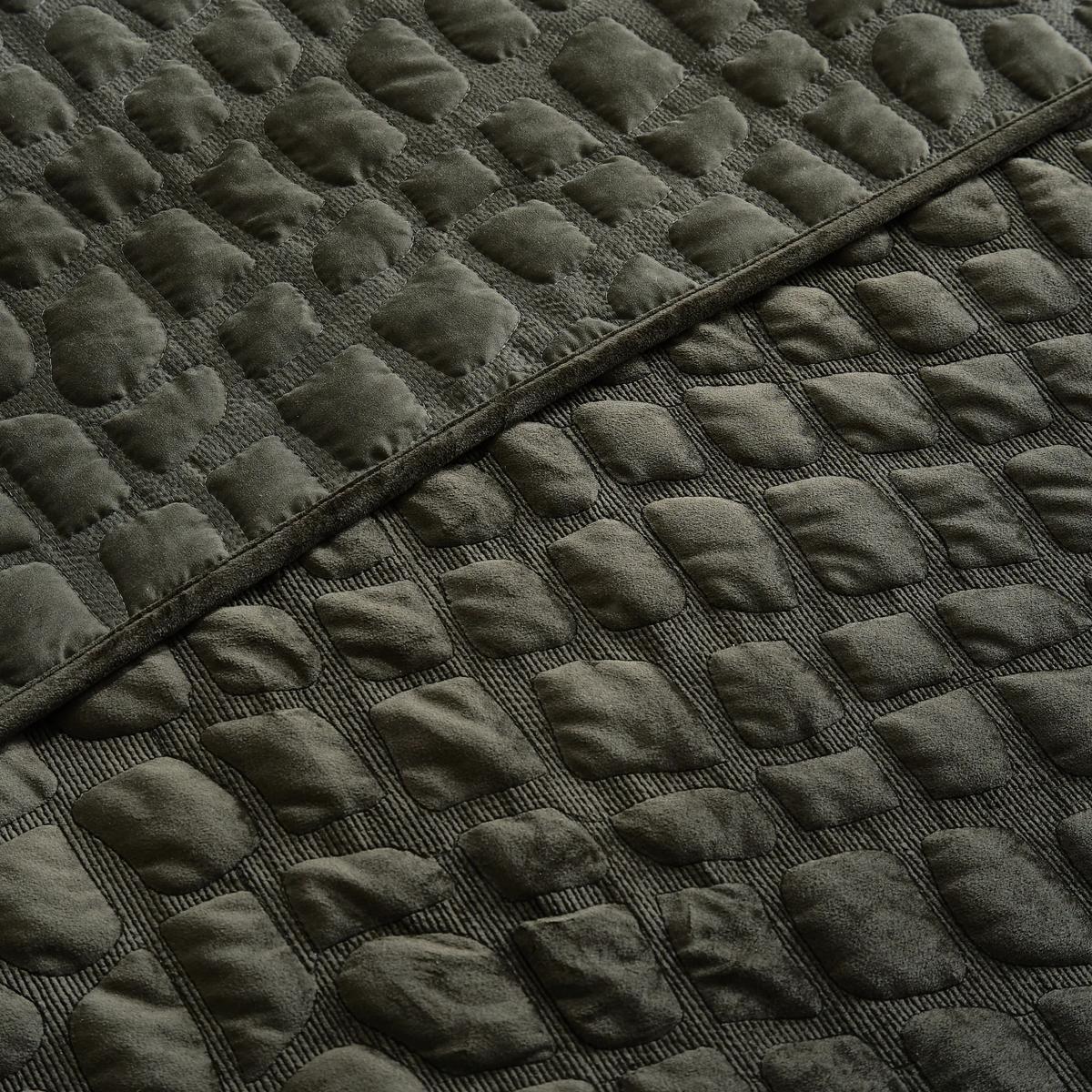 Valen Velvet Quilt Set - Black
