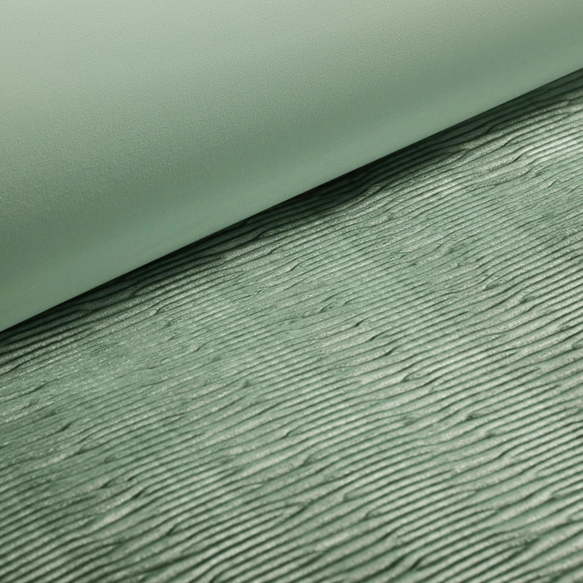 Vera Velvet Bedding Set - Malachite Green