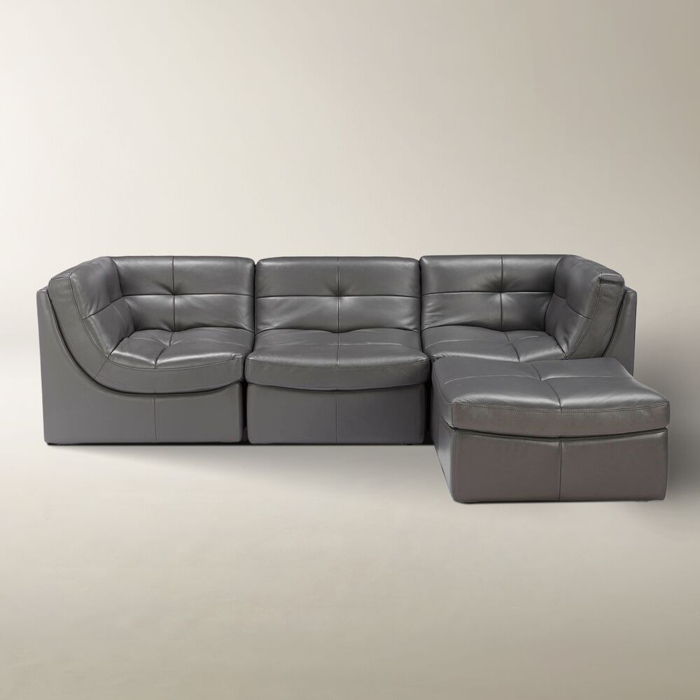 Convo Leather Sectional