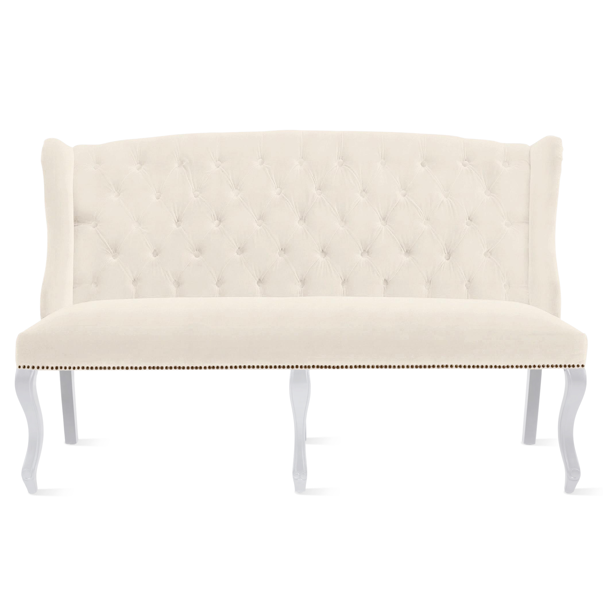 Archer Banquette - High Gloss White