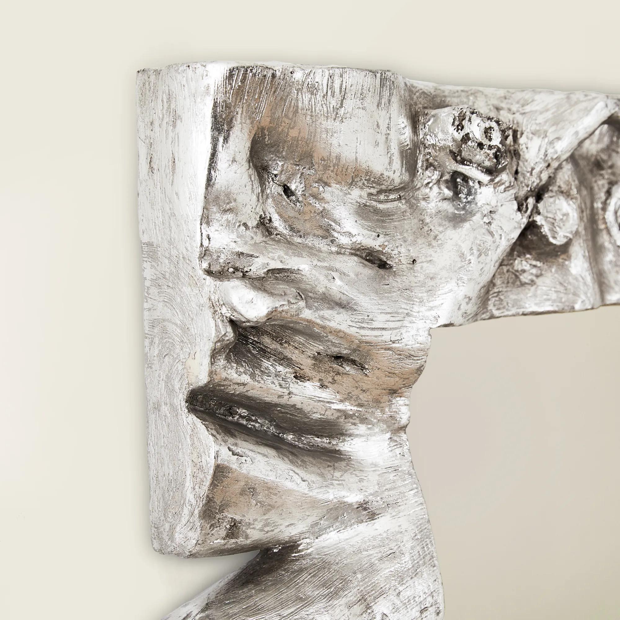 Sequoia Floor Mirror - Silver