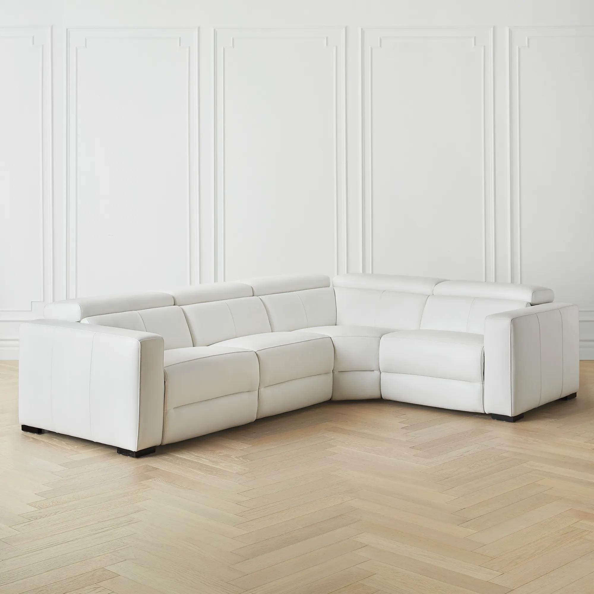 Verona Reclining Leather Sectional