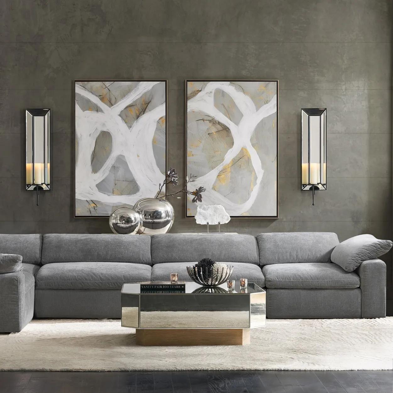 Glimmer Mirrored Coffee Table