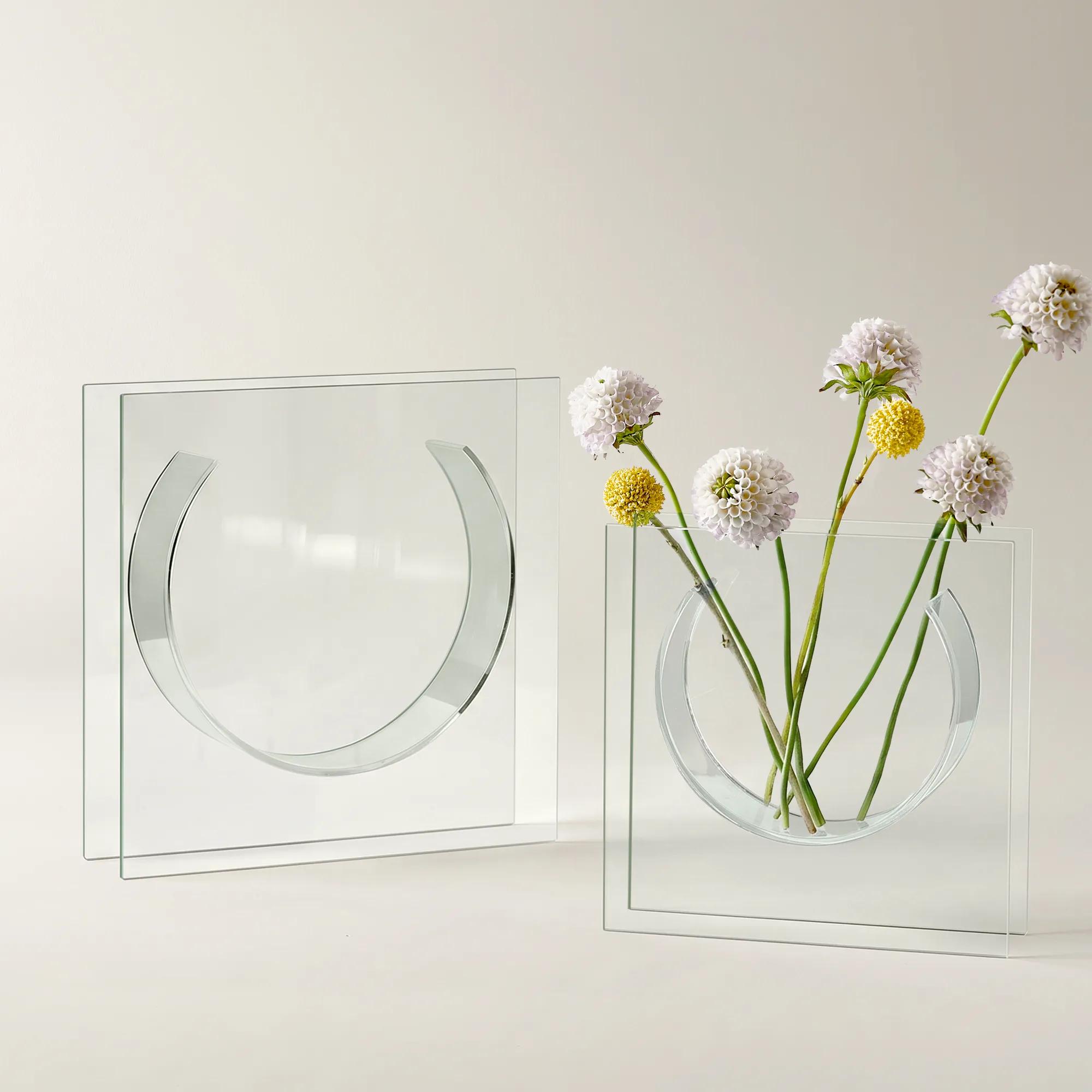 Solaris Clear Glass Vases