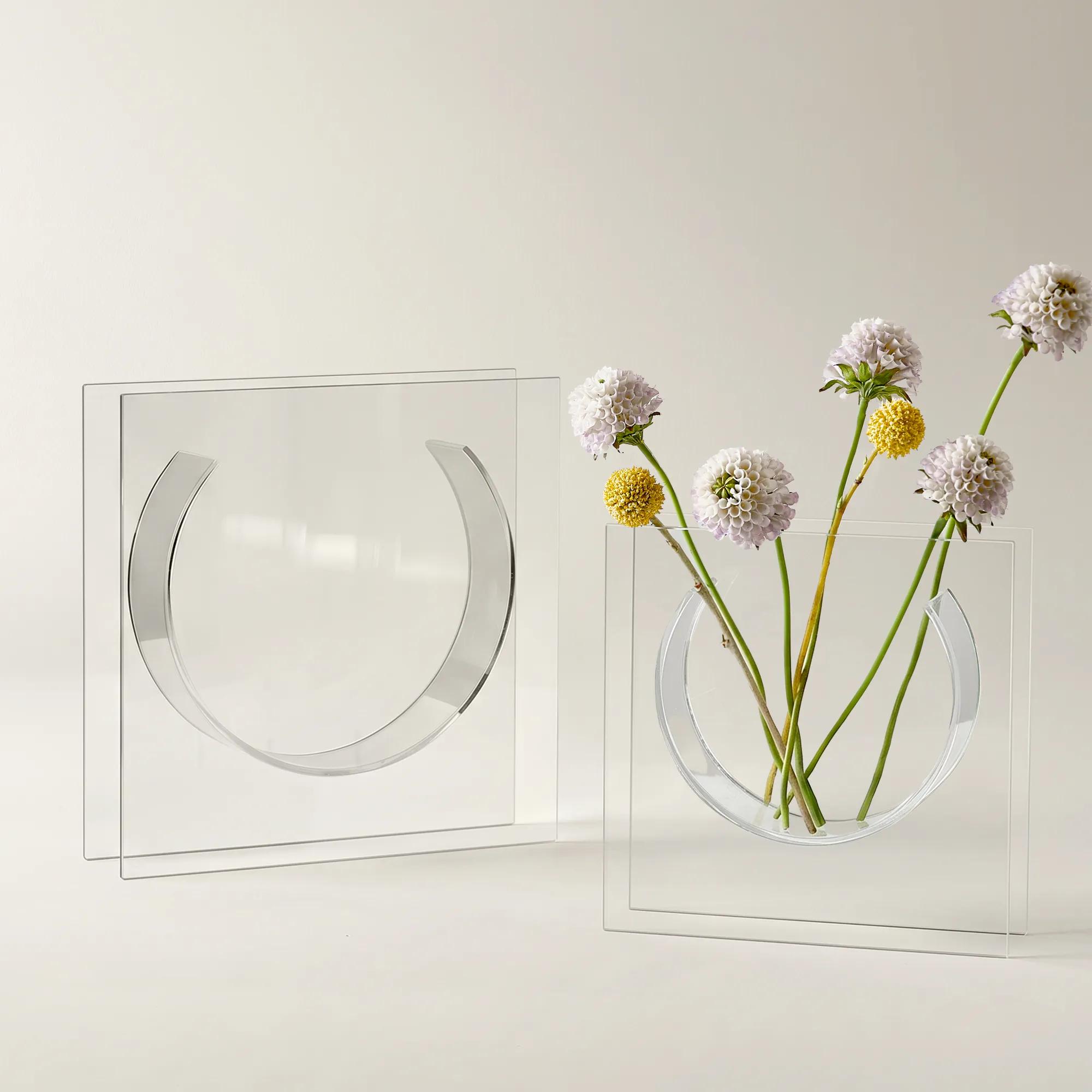 Solaris Clear Glass Vases