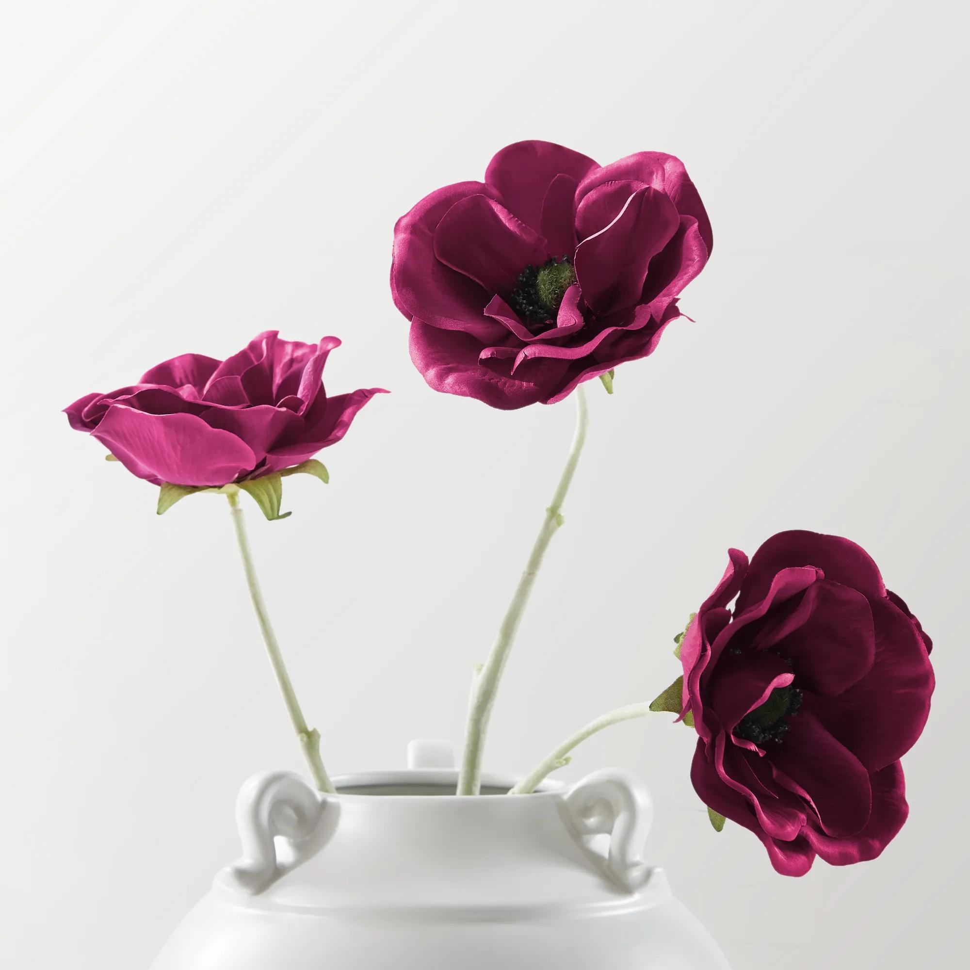Anemone Berry 21" - Set of 3
