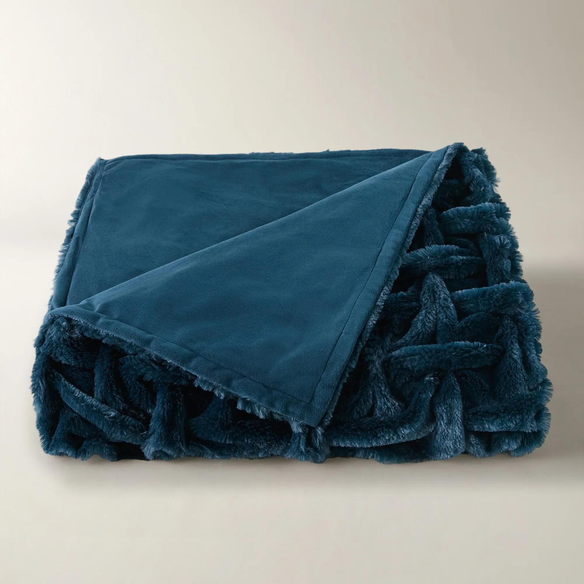 Oslo Throw - Cerulean