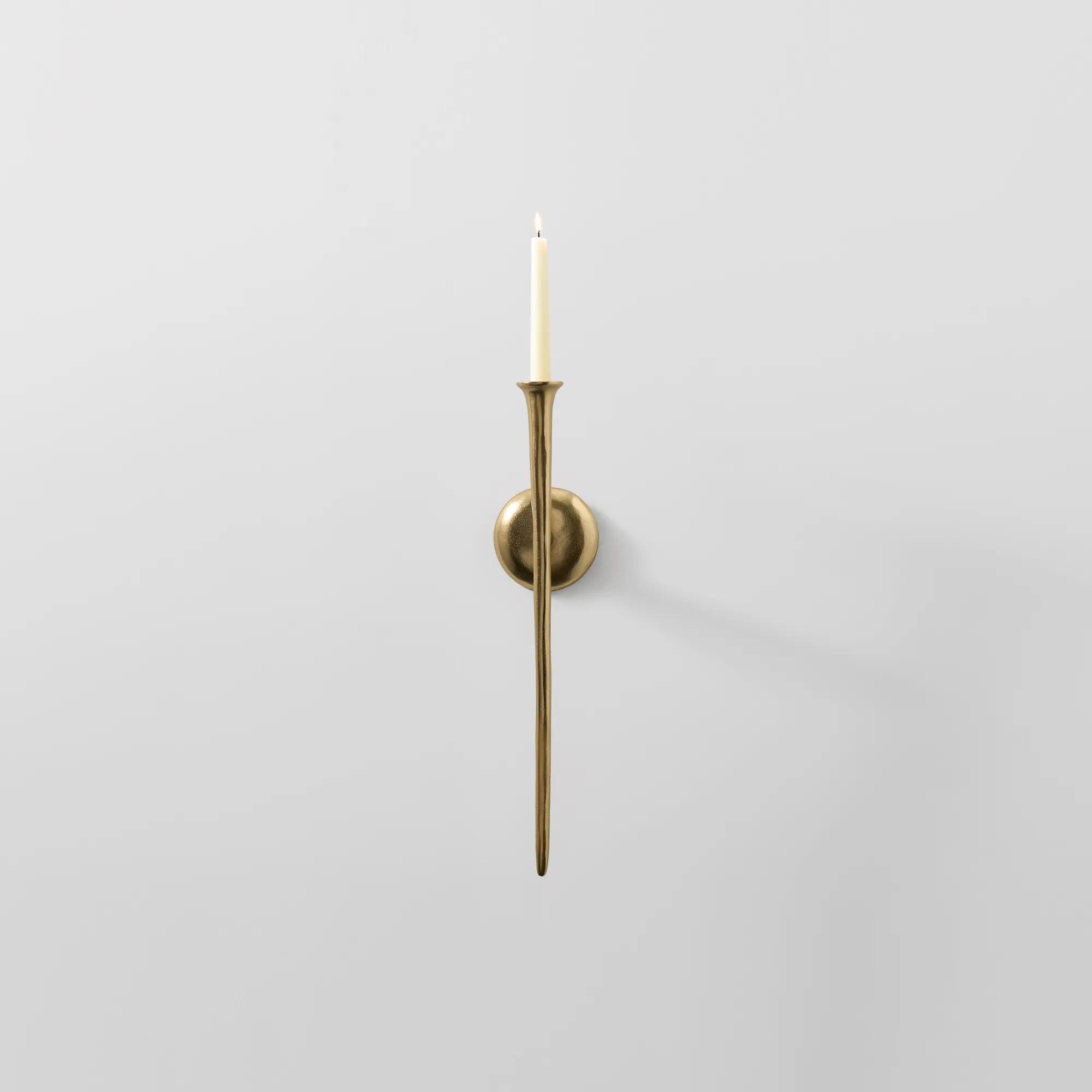 Cora Crystal Taper Holder