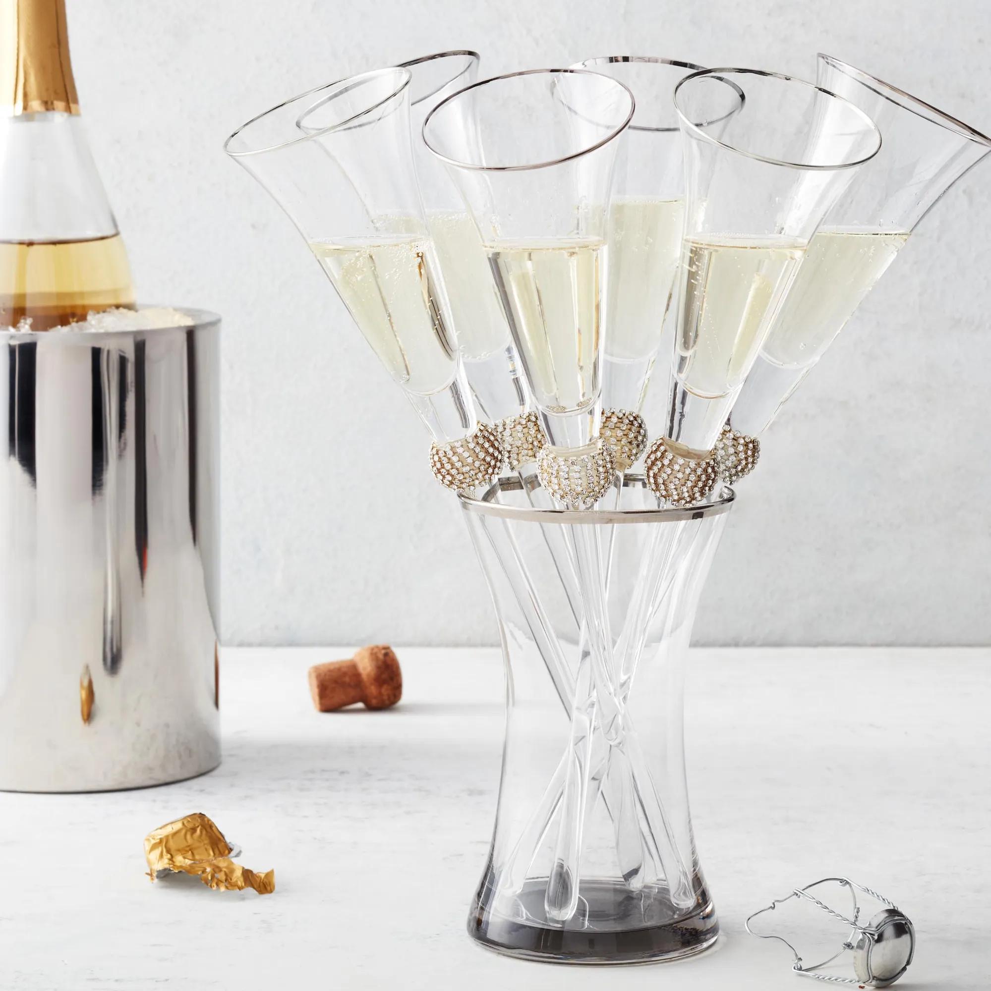 Victoria Toasting Flutes - Set of 6