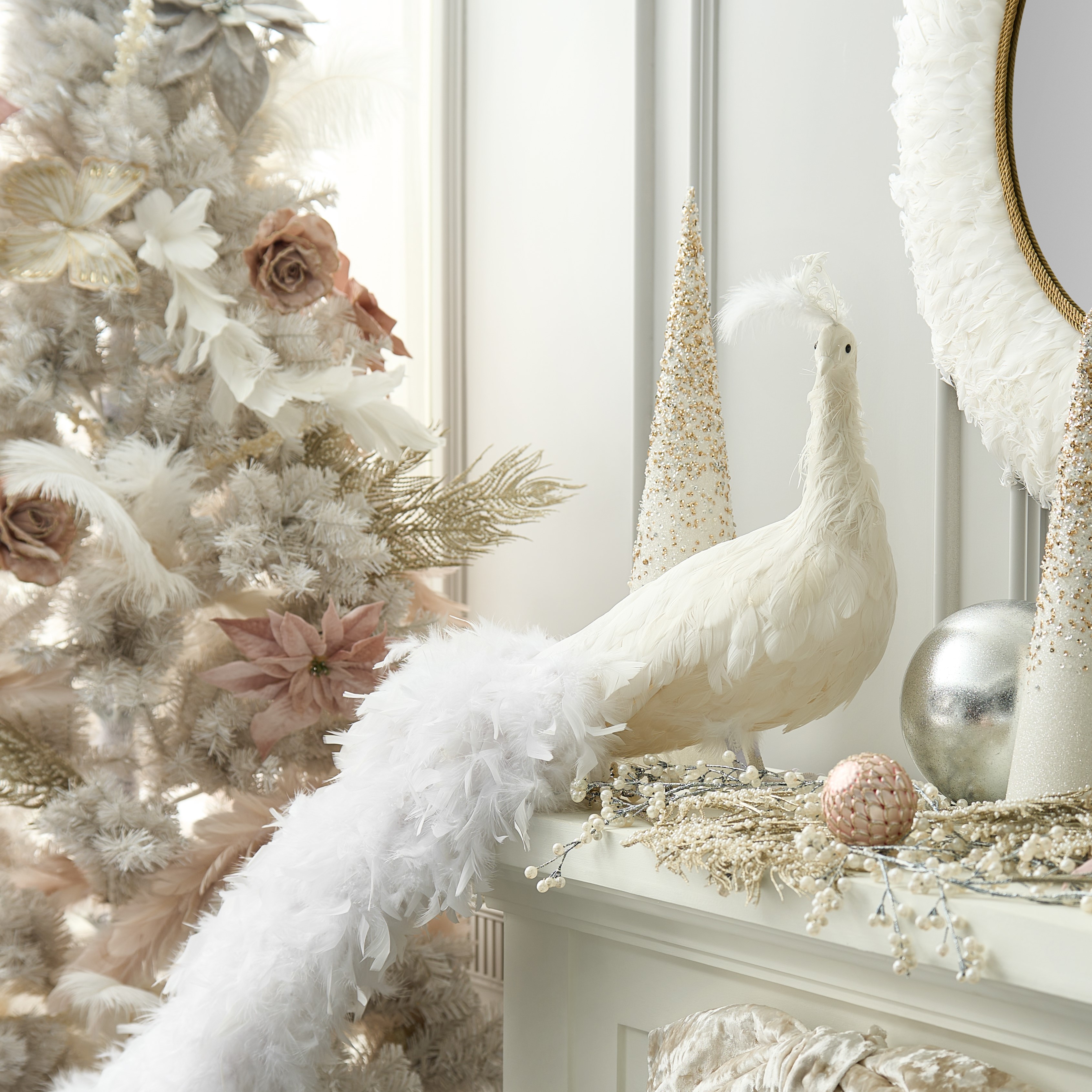 Cora Crystal Taper Holder