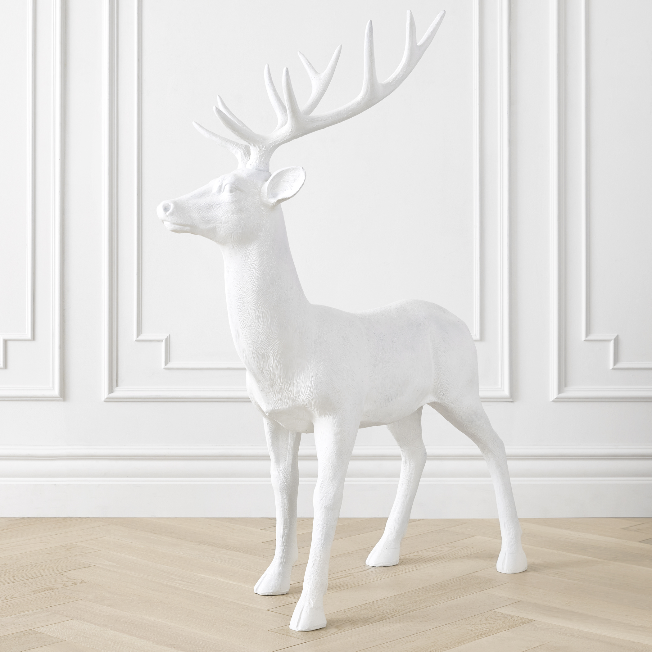 White Majestic Deer