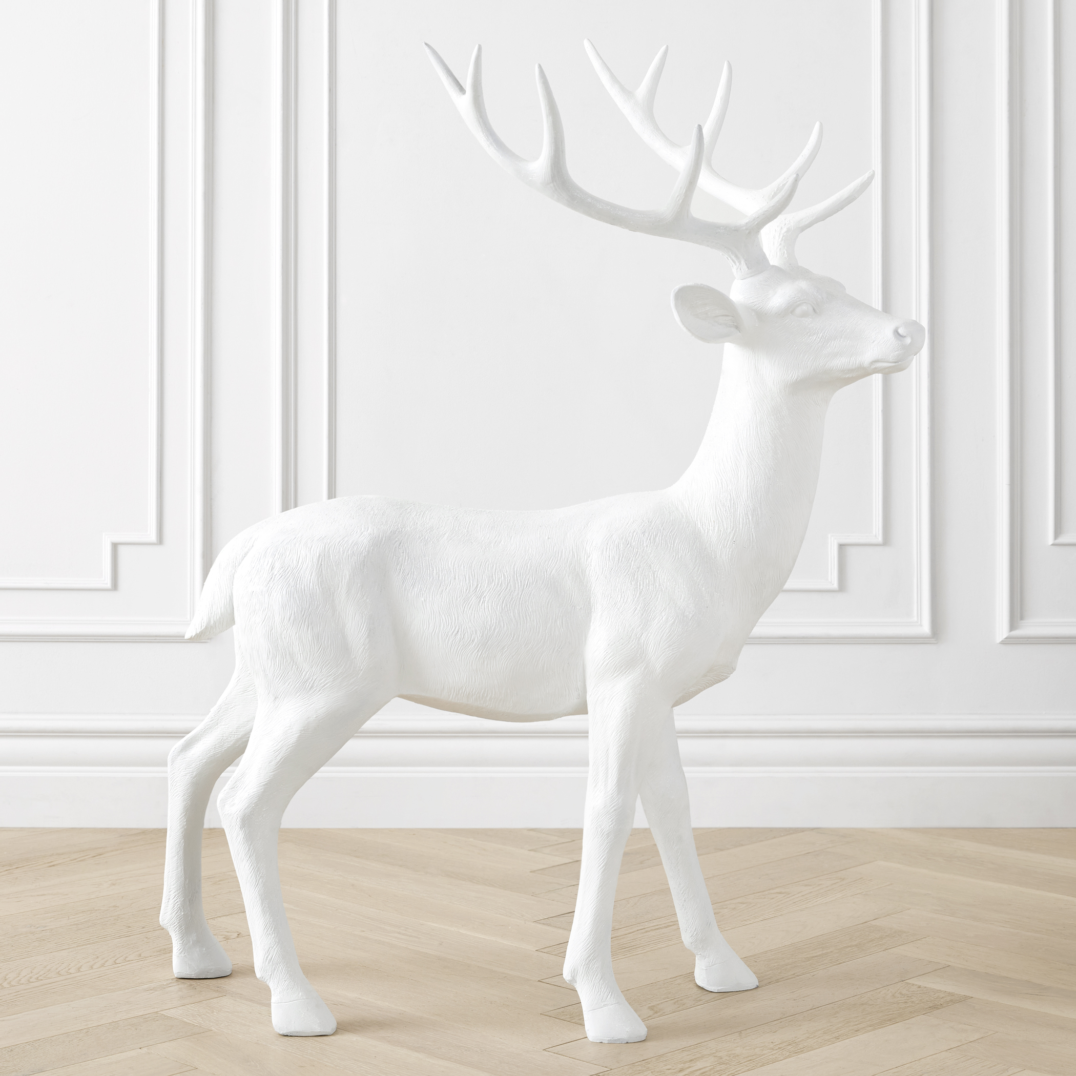 White Majestic Deer