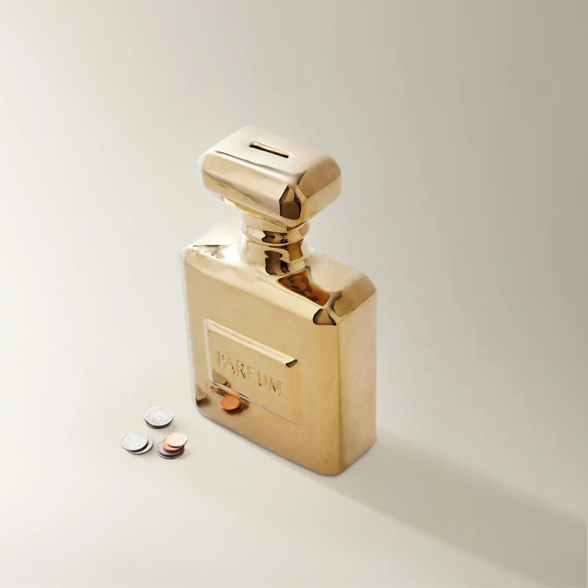 Parfum Bottle Coin Bank