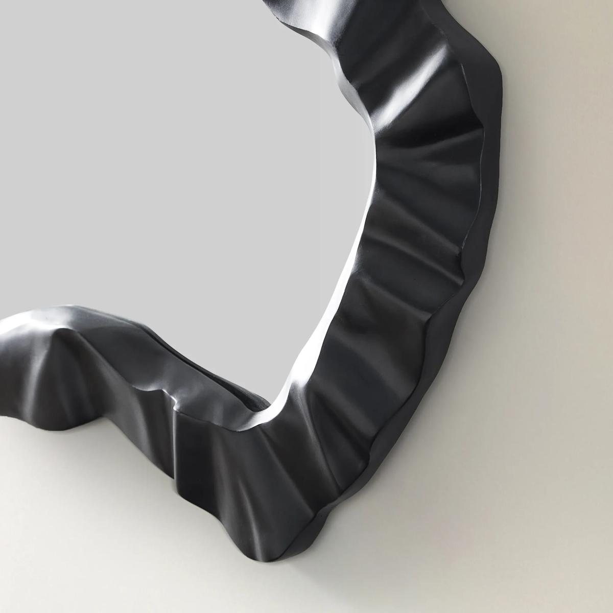 Islay Wall Mirror - Black